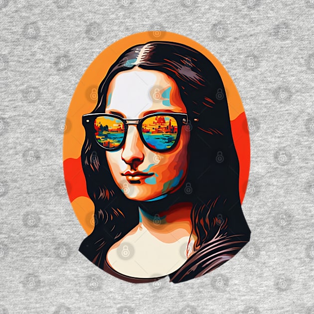 Mona Shades: The Coolest Lisa in Town by zoocostudio